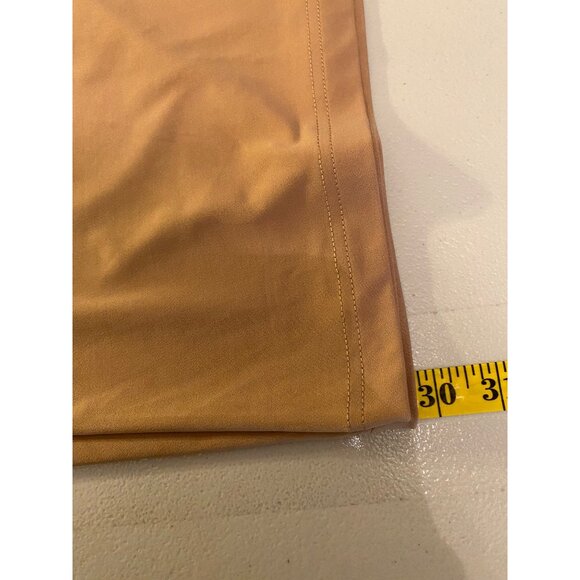 NWT Bob Mackie Wearable Art Womens Tan Wide-Leg Pants 1X - Picture 9 of 11